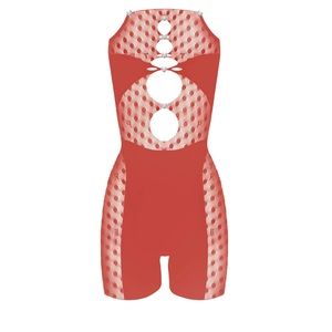 Jumpsuit, color: burnt henna